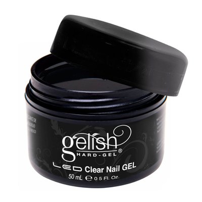 Gel Hard Gelish Harmony Clear Nail LED UV