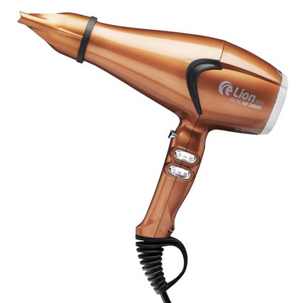 Secador De Cabelo Cabeleireiro E Barbeiro Lion Tutti 2400w Cor Cobre  Voltagem 127v