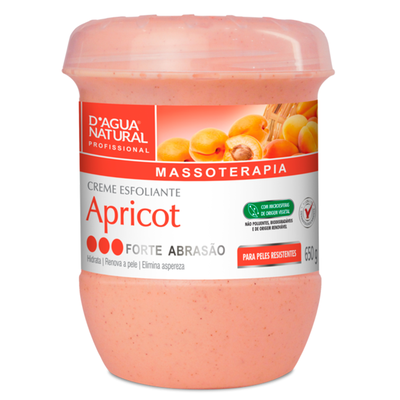 Creme Esfoliante Apricot Forte Abrasão Dagua Natural