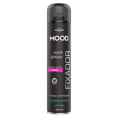 Hair Spray Fixador de Cabelo Forte Mood My Health