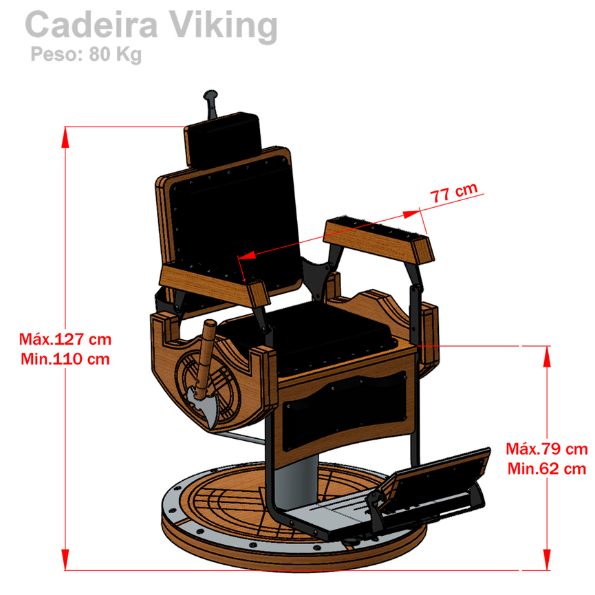 Cadeira Viking – Kixiki