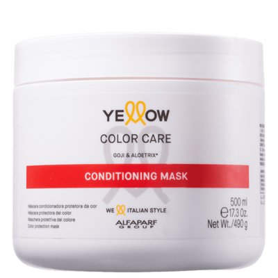 Máscara Condicionadora Yellow Color Care Alfaparf