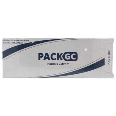 Envelope Autosselante PackGC Para Esterilização 100 Unidades