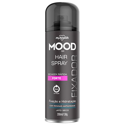 Hair Spray Fixador de Cabelo Forte Mood My Health