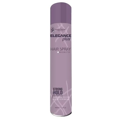 Spray de Cabelo Fixação Extra Forte Elegance Plus Hold Purple