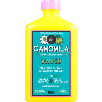 Shampoo Iluminador Camomila Lola Cosmetics
